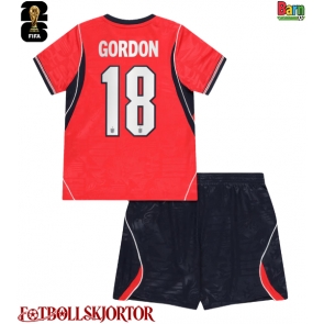 England Anthony Gordon #18 Borta Kläder Barn VM 2026 Kortärmad (+ Korta byxor)
